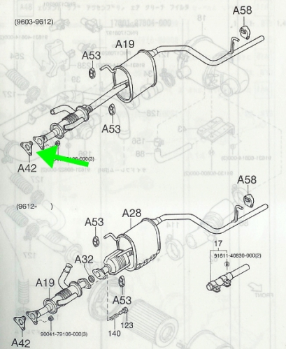 Exhaust gasket